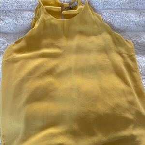 Naked Zebra Mustard Yellow Tank Top